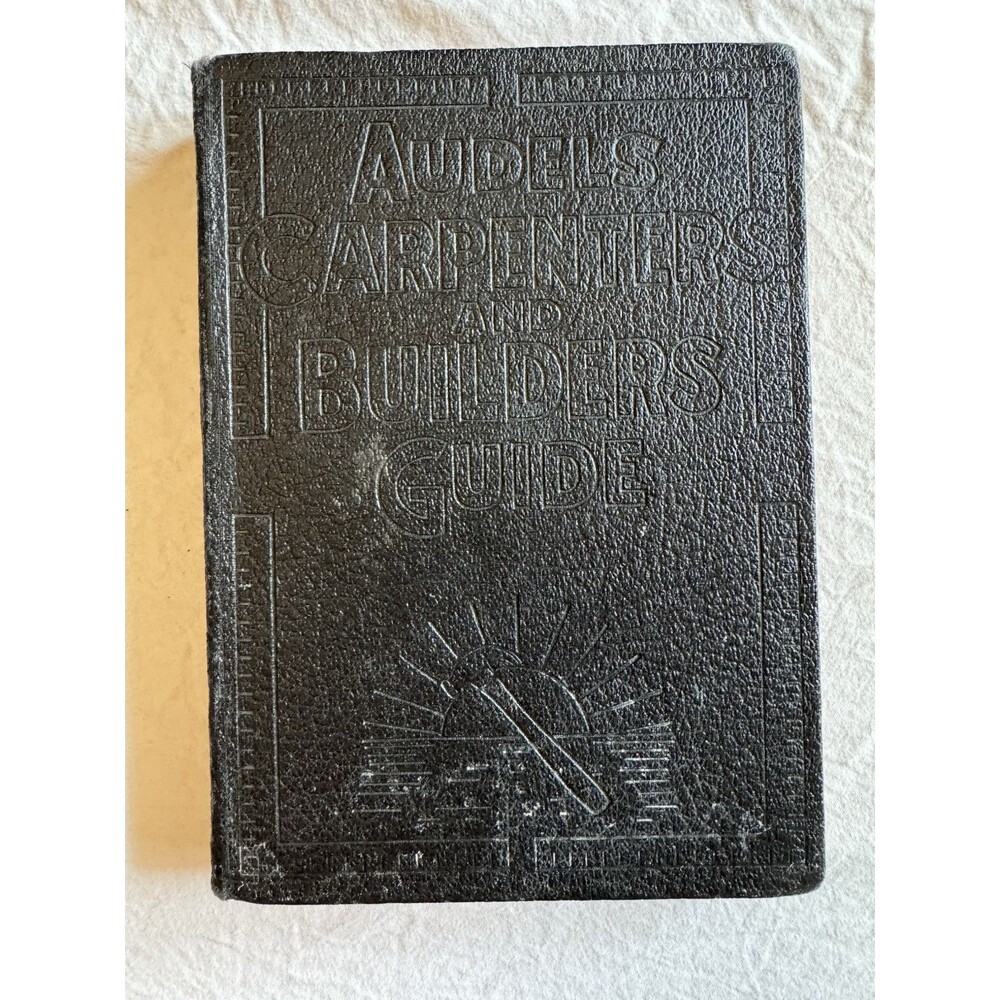 Theo. Audel & Co. Carpenters Guide #2 1951 Graham & Emery Hardcover Illustrated